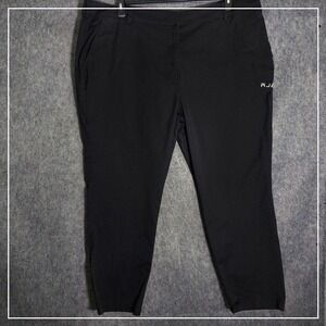 Tesla Men Pants 48 x 32 Tapered Black Electric Car Uniform Utility Work Mechanic